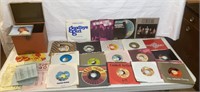 (33) 45 RPM Records & Memorabilia