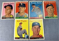 1950's Baseball Card Lot Beautiful Condition