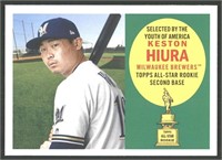 Insert RC Keston Hiura Milwaukee Brewers