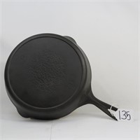GRISWOLD #8 CAST IRON SKILLET W/ HEAT RING