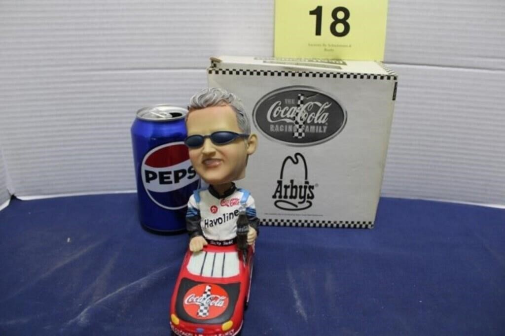 RICKY RUDD BOBBLEHEAD ARBYS COCA COLA