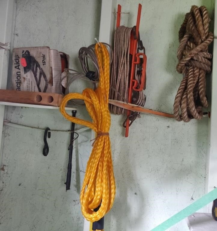 Ropes, etc.