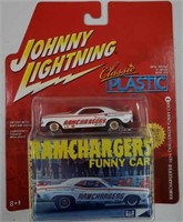 Johnny Lightning 1970 Challenger Funny  Car #7
