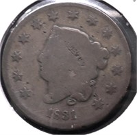 1831 LARGE CENT G