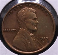 1915 D LINCOLN CENT XF DETAILS