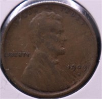 1909 S LINCOLN CENT F