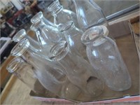 Glass Milk Bottles