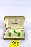 Esquire Vintage Cuff Links and Tie Pin