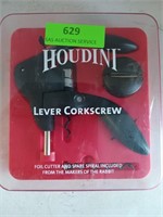 Houdini lever corkscrew