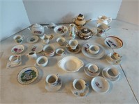 Asst tiny tea set