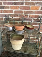 Group of pots and dog bowls