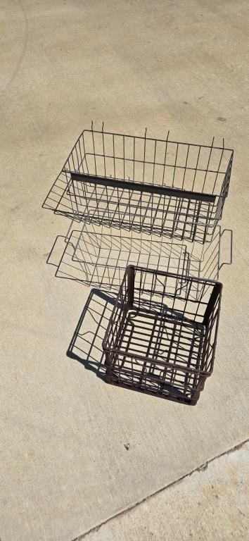 3 Wire Baskets