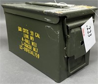 1000 rnds .223 Rem Ammo In Steel Ammo Can