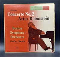 3 VTG Vinyls: Rubinstein, Brahms, & Stokowski