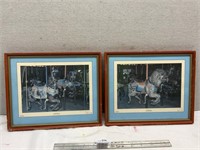 Carousel Horse Prints Numbered & Signed