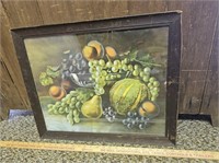 1905 J. Hoover & Sons- "Cantaloupe and Grapes"-