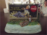 COKE LIGHT UP TOY INTERSTATE SIGN