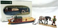 Dickens Village Department 56 Abington Canal Boat