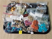 Lot of Beaded Costume Necklaces