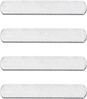 FAVOMOTO 4Pcs Electroplating Steel Plate for Weigh