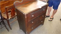 Antique 3-Drawer Chest of Drawers