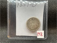 1851-O SEATED DIME