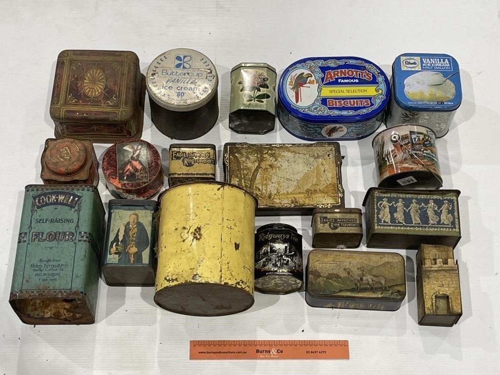 Quantity Household Tins Inc. ARNOTTS