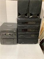 2 stereos + 2 speakers not tested