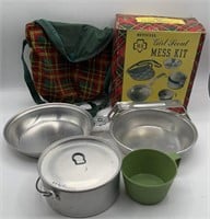 Early Girl Scout Mess Kit in Original Box
