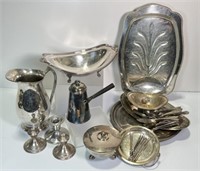 Weighted Sterling & Silver Plate