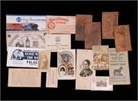 Antique Ephemera, Ink Blotters, & Postcards (17)