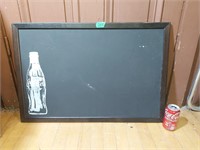 Coca Cola Resturant Black Board sign (30"x21")