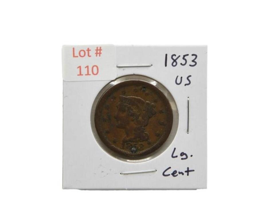 1853 U.S. Large Cent