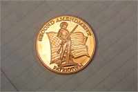 One Ounce Copper Round