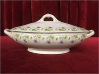 Vintage MZ Austria Covered Dish - 1975