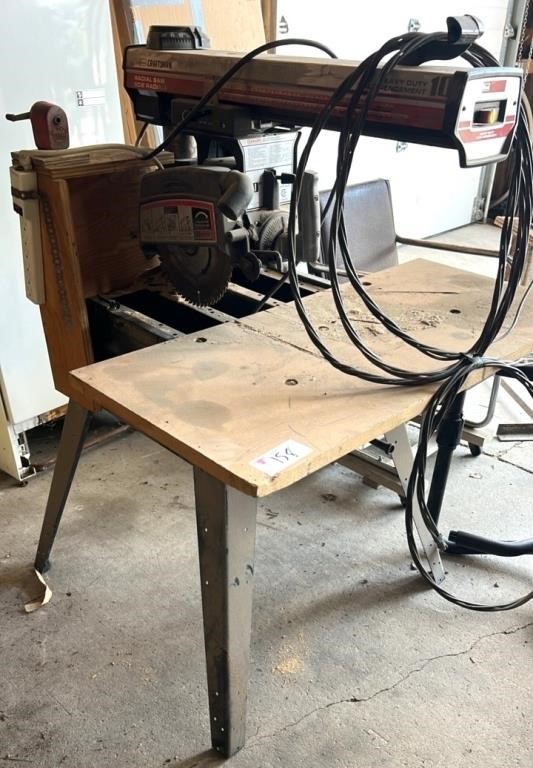 Sears Craftsman 10" Radial Arm Saw. #LYS