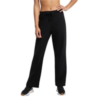 Size Large Champion Womens Jersey Pant, Black,