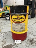 Pennzoil 26” Tall Oil Drum