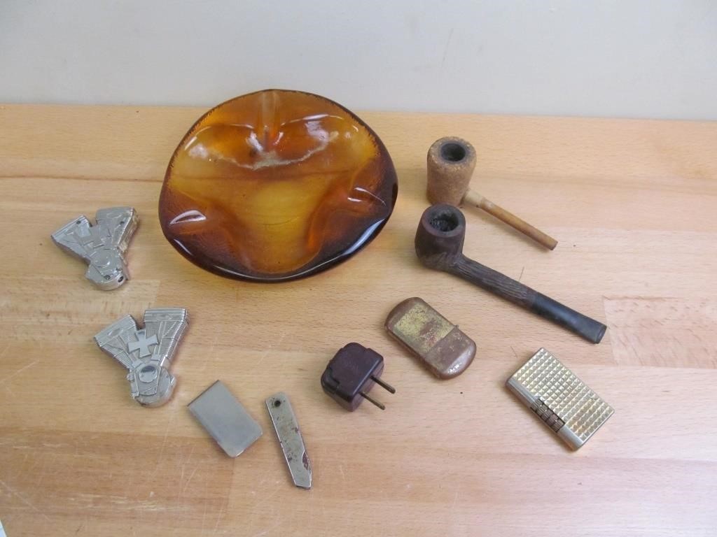 Ashtray and Pipes Etc