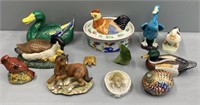 Porcelain & Pottery Animal Figurines