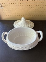 Vintage Soup Tureen, Plate and Soup Spoon