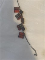 Flannel design bracelet