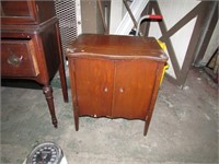 ANTIQUE RECORD CABINET