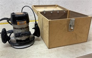 craftsman router with a box