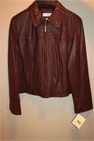 NEW Preston & York Ladies Leather Jacket MEDIUM