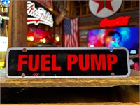 10 x 2.5” Porcelain Fuel Pump Sign