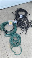 Lot of Miscellaneous Garden Hose and Fittings