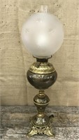 Bradley & Hubbard Gone With The Wind Banquet Lamp