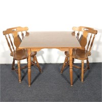 Dining Table with (2) Chairs