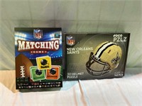 NFL GAME AND SAINTS PUZZLE